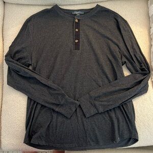 Men’s Henley Long Sleeve